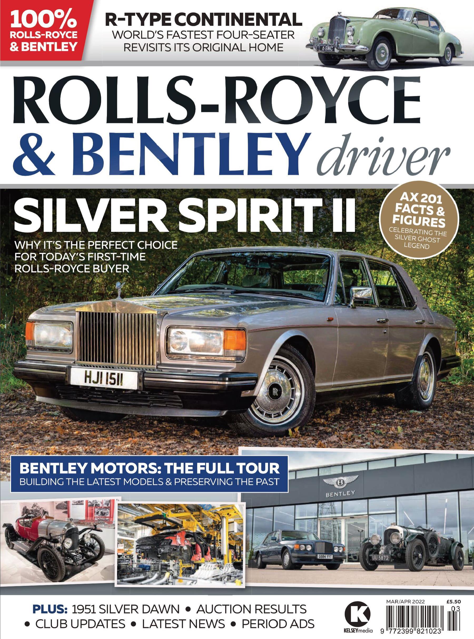 Журнал Rolls-Royce and Bentley Driver, Issue 29 2022